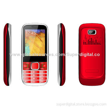 2.4-inch Dual-SIM Phones, Low-end Price, Supports Bluetooth, GPRS and Vibration Functions